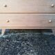 Vintage raw oak chest of drawers