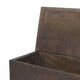 Rustic 18th Century Farmhouse Antique Primitive Six Plank Spanish Chest