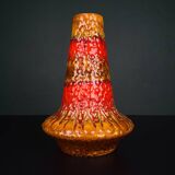 Vintage lava ceramic vase by Kil Liboje, Yugoslavia, 1960s.