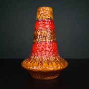 Vintage lava ceramic vase by Kil Liboje, Yugoslavia, 1960s.