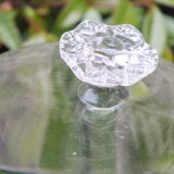 Antique crystal cheese bell