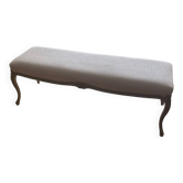 Banquette tissu lin Pierre Frey