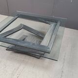 Fleur de Fer coffee table by Maurice Barilone, 1980s