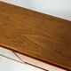 Vintage Teak Highboard Shelf Display Cabinet by Omann Jun 60s Danish Design