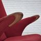 1970s, Danish design by Bent Møller Jepsen, "Teddy" chair, furniture wool.
