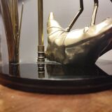 Brass table lamp