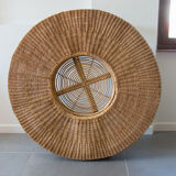 Rattan coffee table 120 cm
