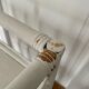 Bookcase vintage rattan standing shelf