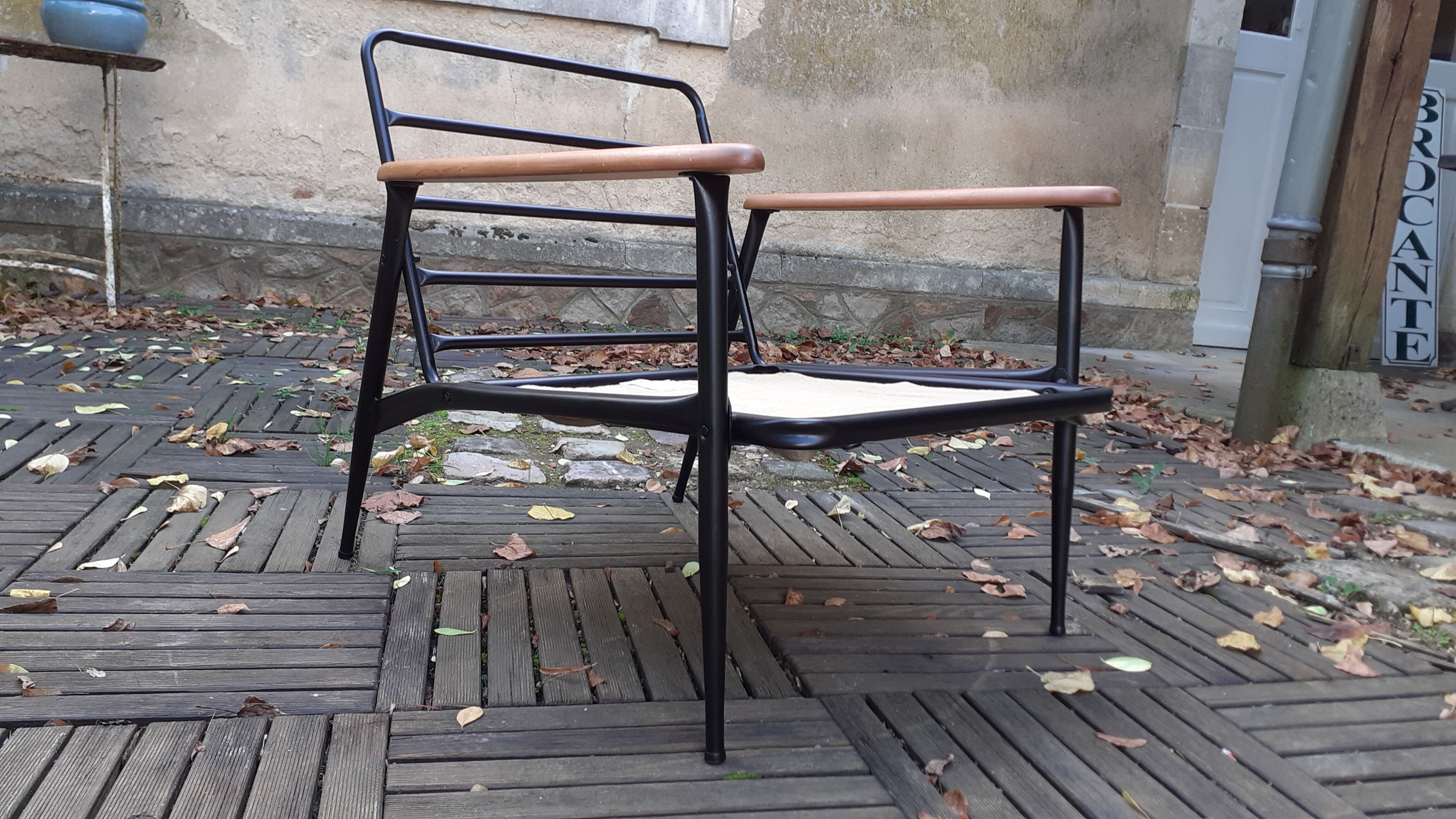 Metal chair year, 60s,  "Metalcraft"