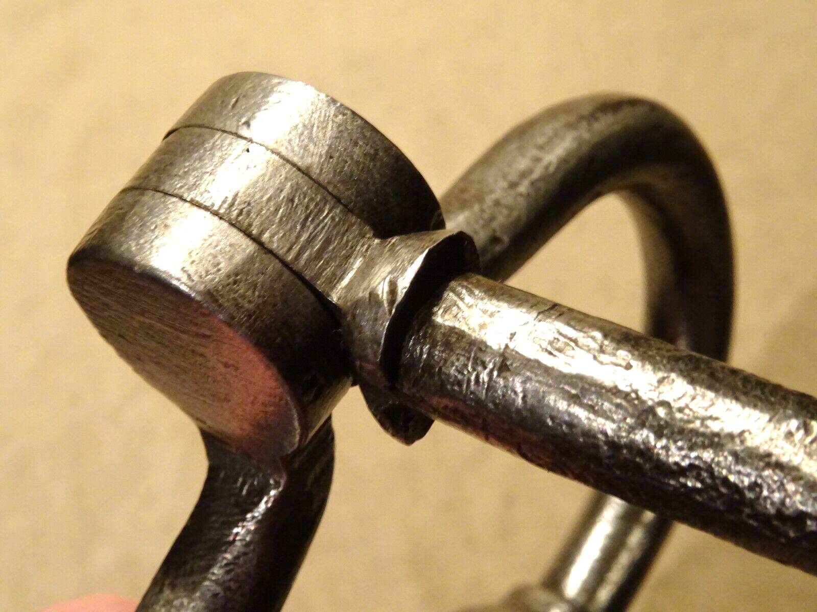 Old 18th 19th century wrought iron door knocker