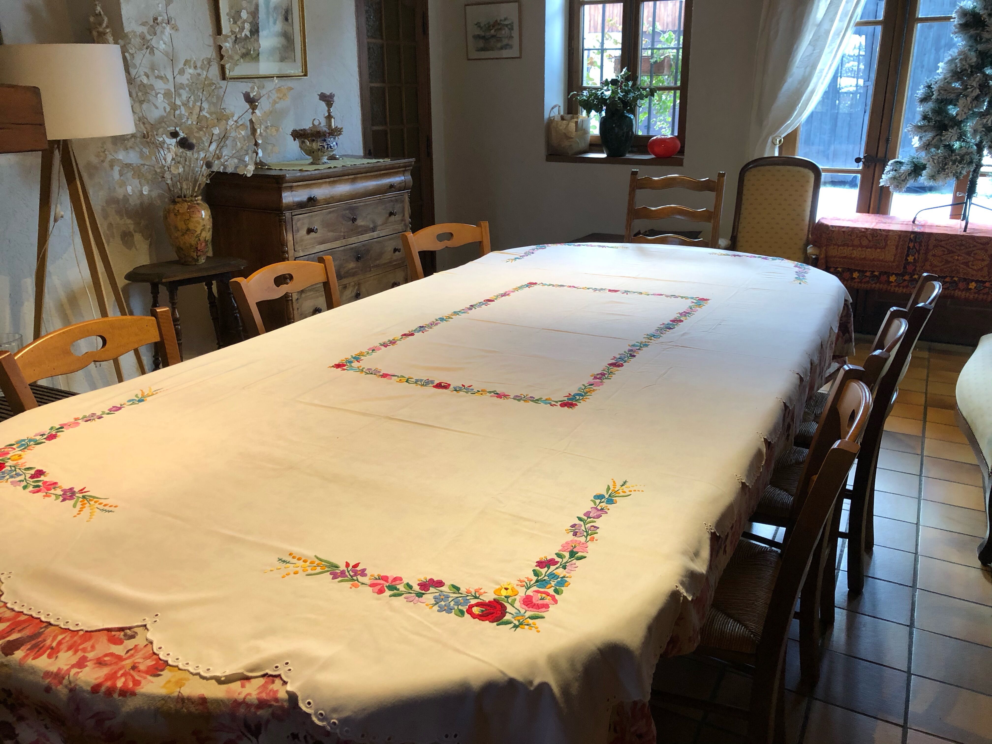 Bohemian chic hand embroidered coat