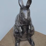 Ancienne  lampe de chevet veilleuse  art déco lapin dlg benjamin rabier