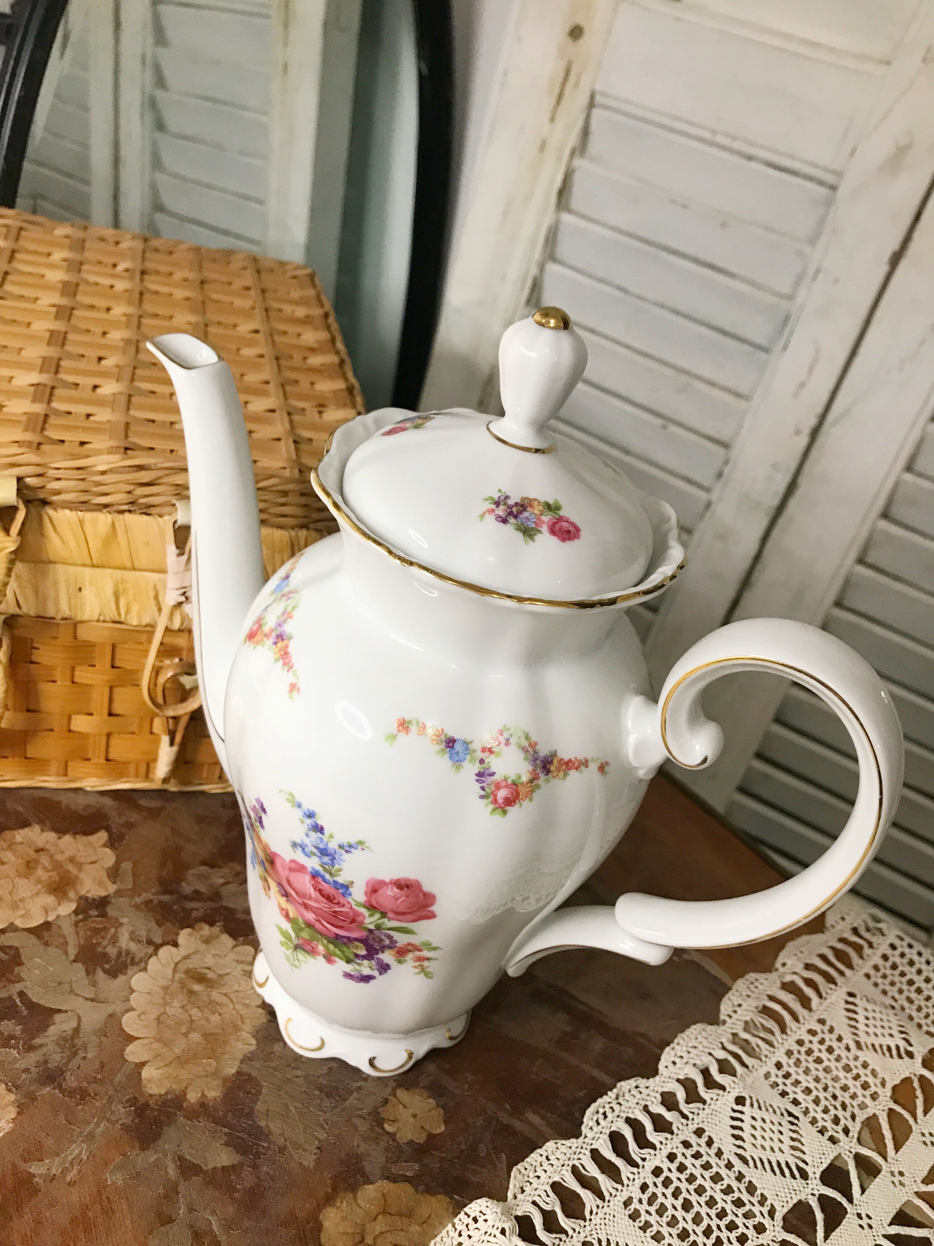 Teapot/Porcelain coffee maker