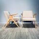 Pair of armchairs "Bunny" Proj. Józef Chierowski "Bunny" 1960'