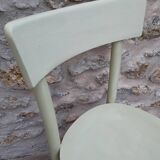 Green bistro chair