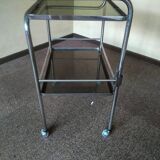 Smoked glass table service