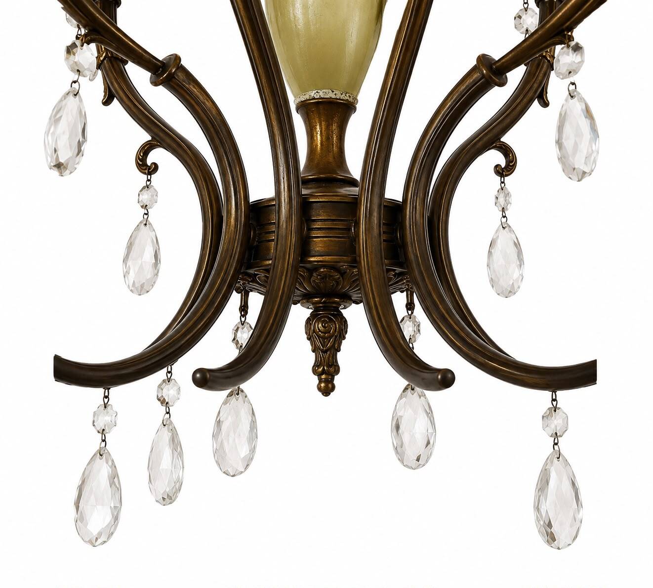 Maria Theresa Crystal Chandelier with Neo-Baroque Elements (Italy)