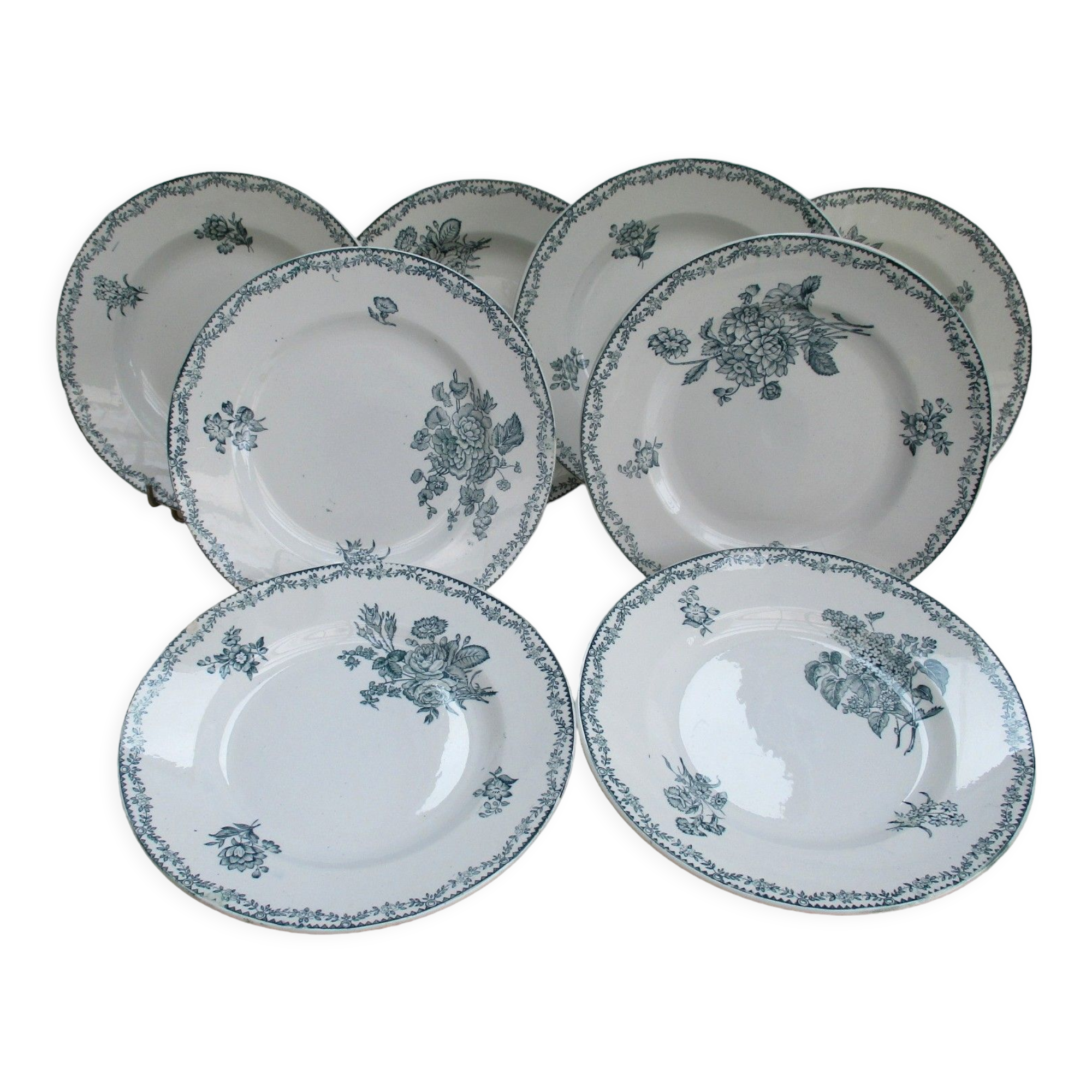 Terre de fer Saint Amand Hamage plates