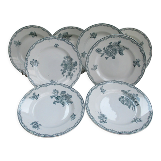 Terre de fer Saint Amand Hamage plates