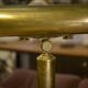 Antique brass and mahogany telescope/astronomical binoculars from the 1930s.