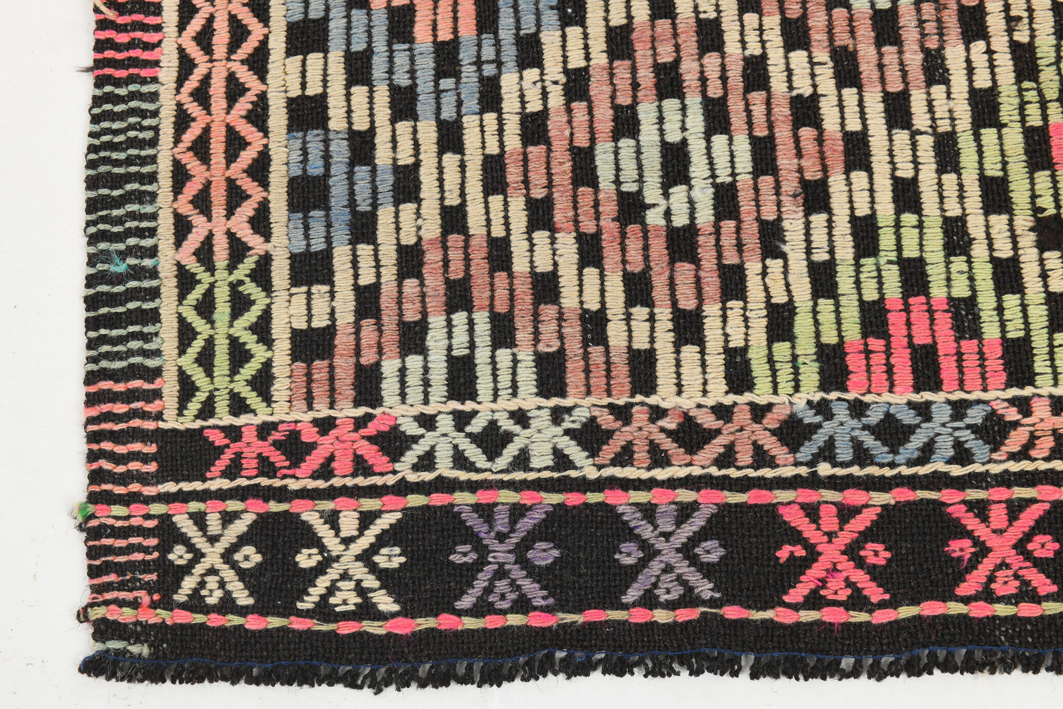7x8 Handwoven Kilim Rug, 207x262Cm