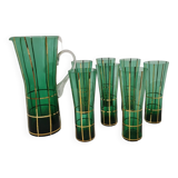 Service à orangeade vintage années 50