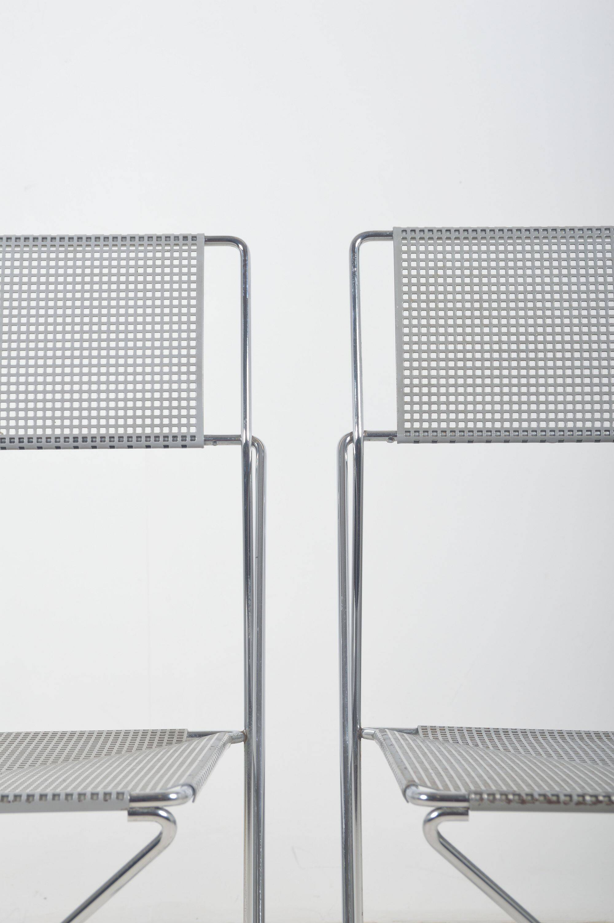 Set of X-Line chairs designed by Niels Jørgen Haugesen for Hybodan, '70