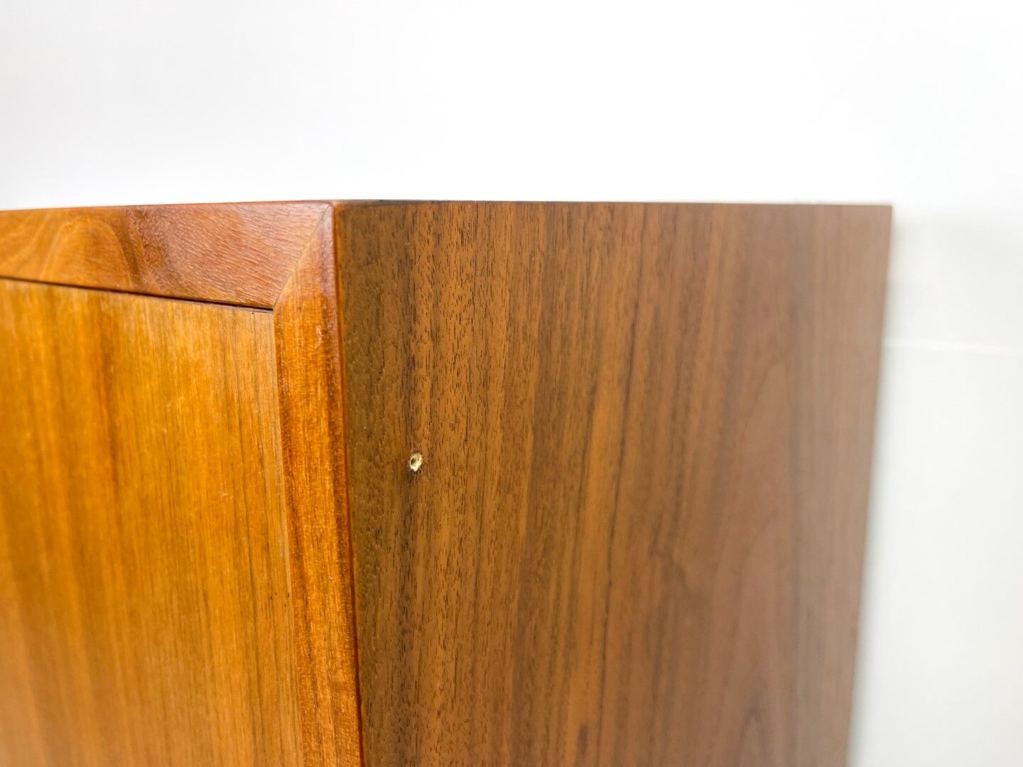 High vintage cabinet with hairpin legs