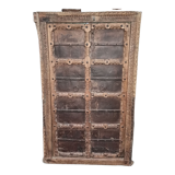 Porte en bois ancienne avec cadre