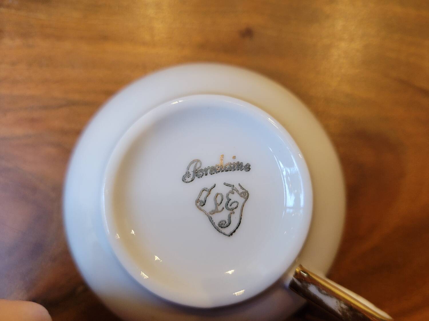 Limoges porcelain coffee service