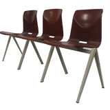 Galvanitas Pagholz vintage school chairs