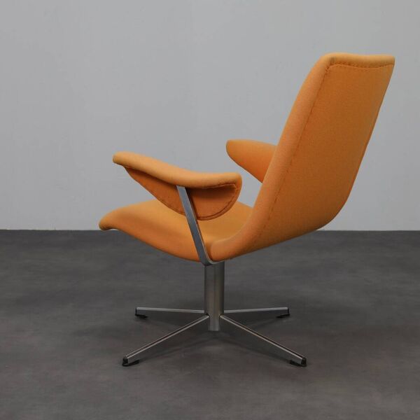 Fauteuil pivotant de Goldsiegel, Allemagne, années 1960