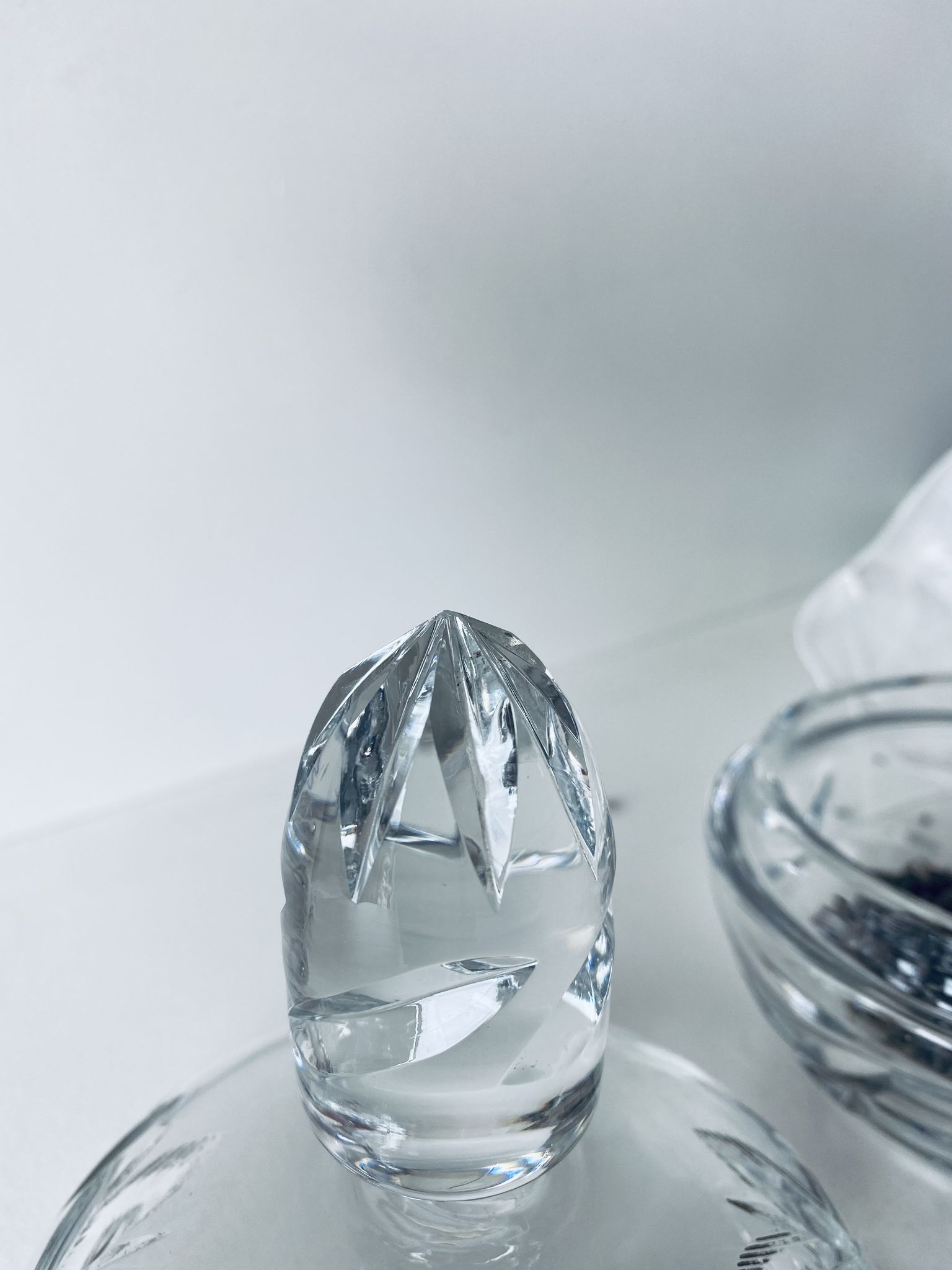Cut crystal candy