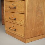 Exceptional Art Deco freestanding Desk. French 1930s