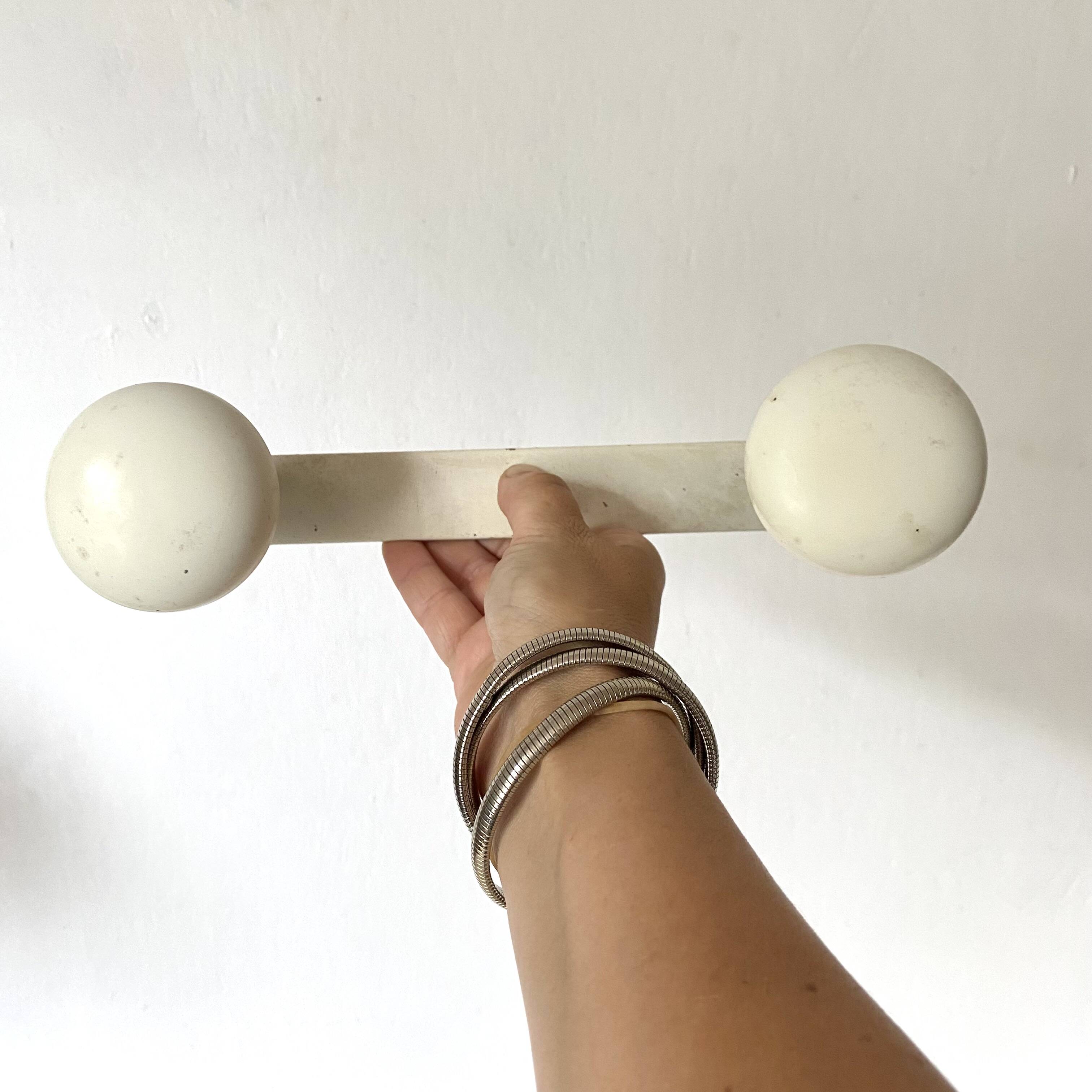 Vintage metal coat rack