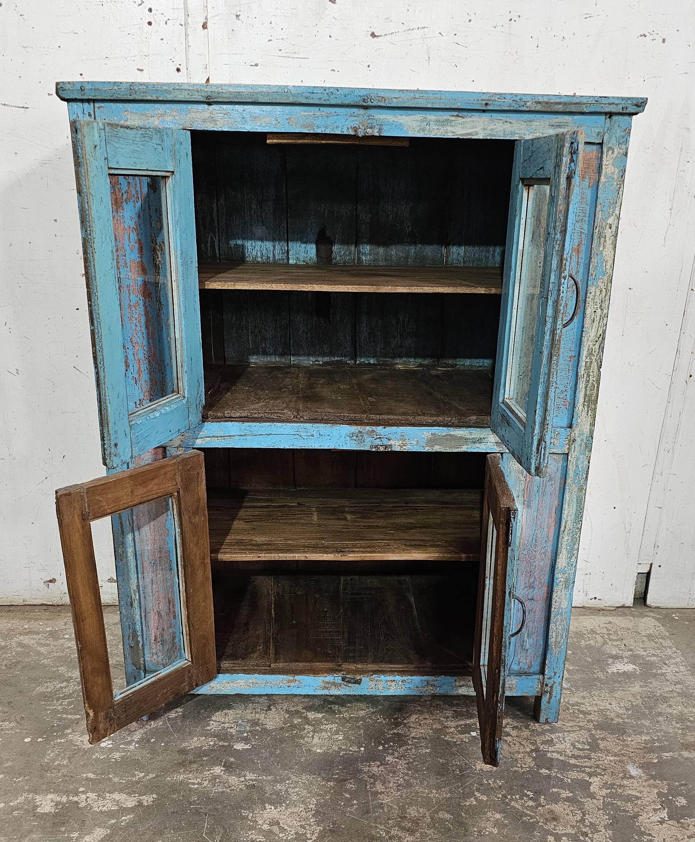 Antique teak sideboard from Burma