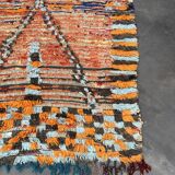Moroccan rug colorful boujad - 106 x 235 cm