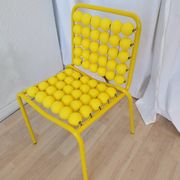 Set of 5 Vintage Pop Art Kids Chairs: SLOG Croatia 1980s