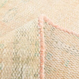5x9 cream & beige oriental vintage rug 157x268cm