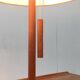 Lampe de table en teck type 25 milieu du siècle de Temde