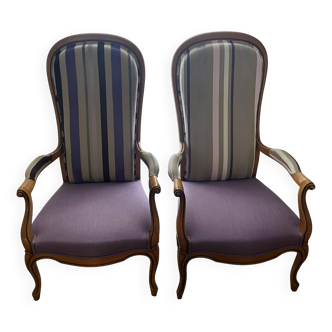 Voltaire armchairs
