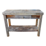 Old workshop workbench, trade furniture