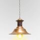 Classic copper nautical barn pendant lamp