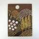 ceramic WALL PANEL landscape 70s  no. 7854 majolika karlsruhe liedke