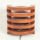 Scandinavian pine lamp