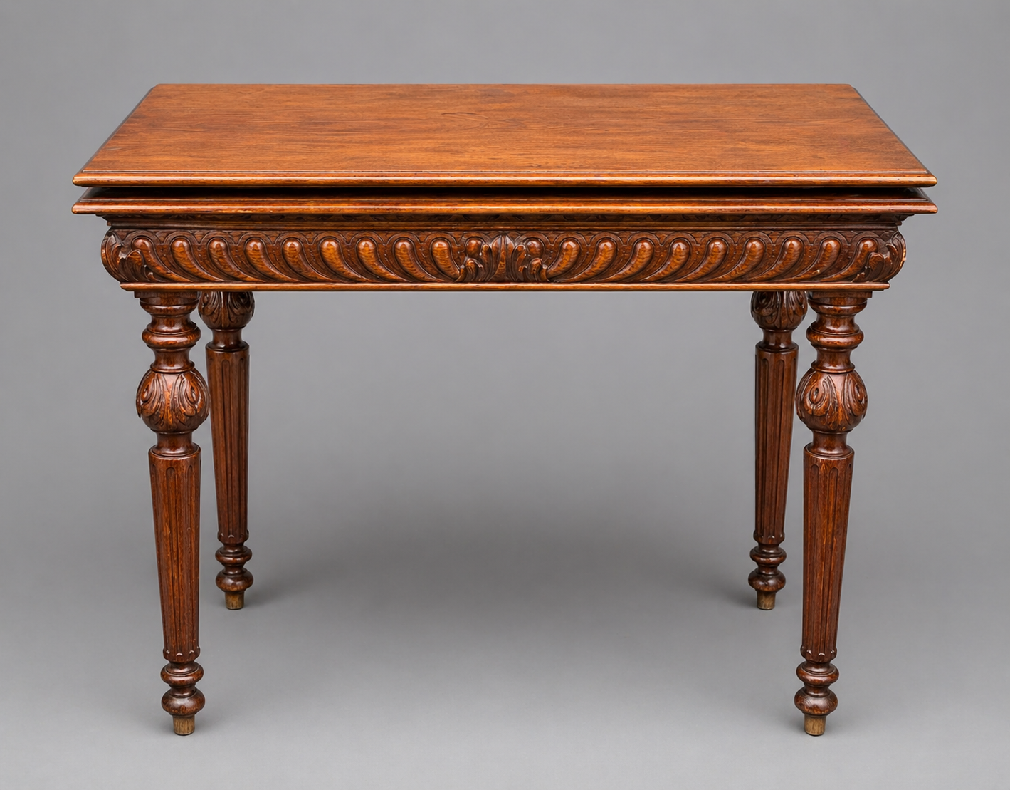 Table in Henri II style game console.