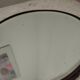 Miroir verre biseauté ancien