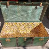 Travel trunk from the 1940s