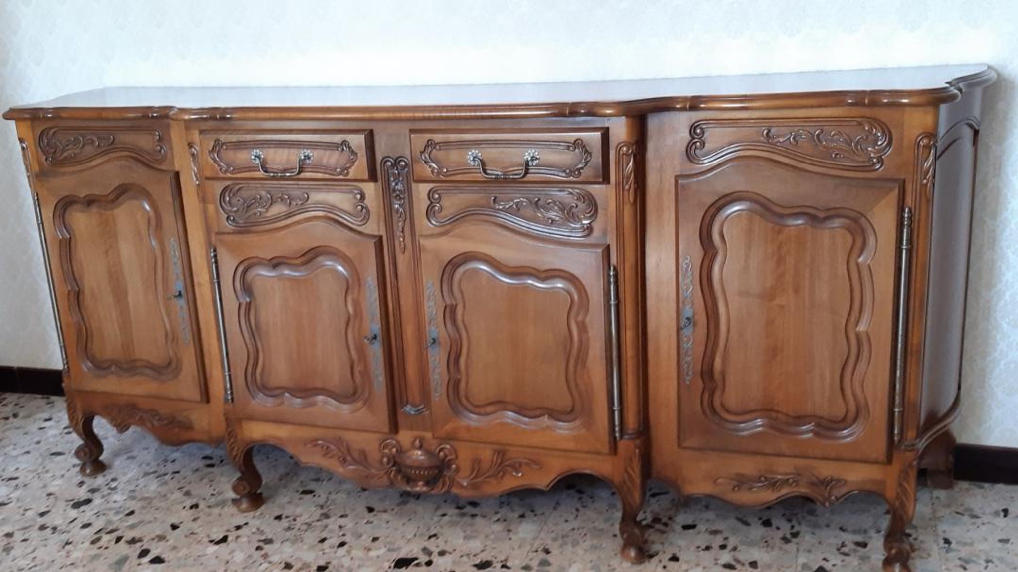 Walnut sideboard