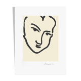 Henri matisse "nadia with the leaning face" 1994 lithograph
